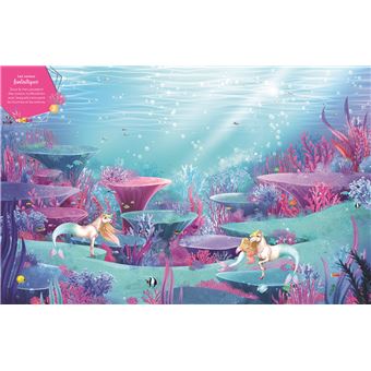 Licornes de rêve - Cahier de stickers Magie des sirènes