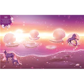 Licornes de rêve - Cahier de stickers Magie des sirènes