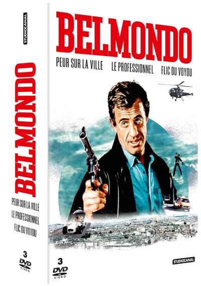 Coffret Jean-Paul Belmondo 3 Films DVD