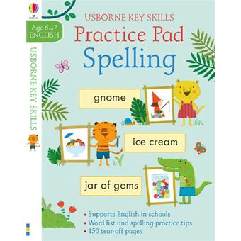 Spelling Practice Pad 6-7