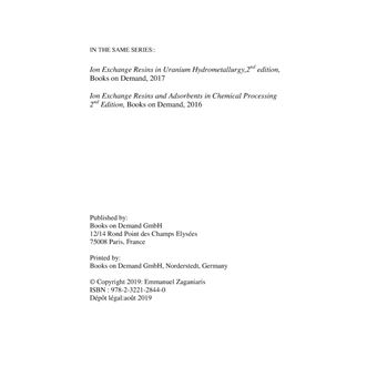 Ion Exchange Resins and Synthetic Adsorbents in Food Processing