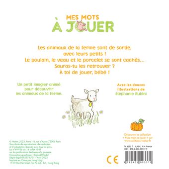 Mes mots à jouer - La ferme