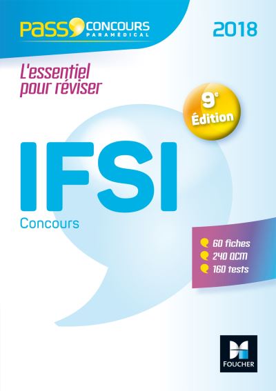 Pass'Concours - Concours d'entrée IFSI - 2018 - Entrainement et révision