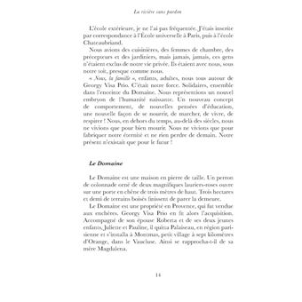 La rivière sans pardon