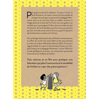 Coffret Montessori à la maison