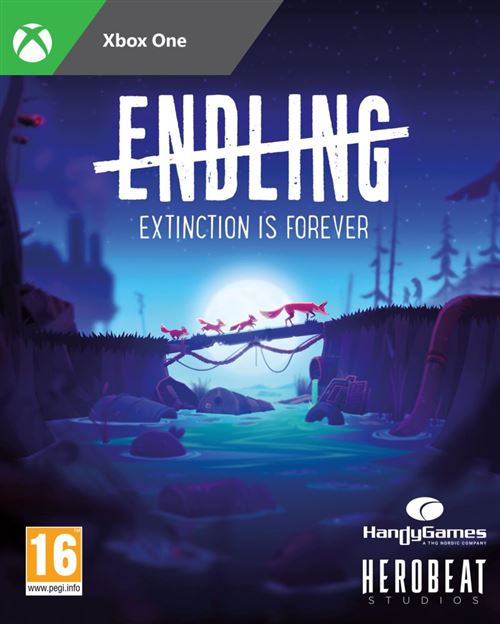 Pochette avant du jeu Endling Extinction is Forever Xbox One