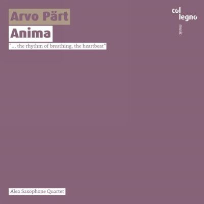 Anima, transcriptions pour quatuor de saxophones Digipack