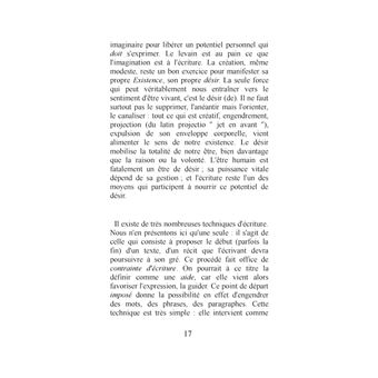 Ecrire : un vrai plaisir !