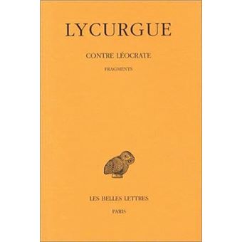 Contre Léocrate. Fragments