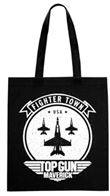 Sac à main Top Gun Fighter Town Noir