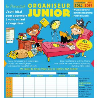 Organiseur junior Mémoniak Septembre 2014 à août 2015 ...