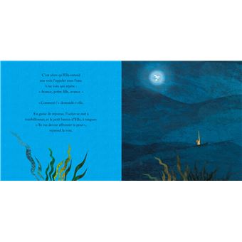 Ella dans les vagues