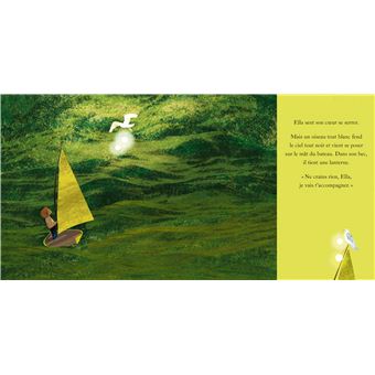 Ella dans les vagues