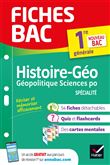 Fiches bac HGGSP 1re générale (spécialité)