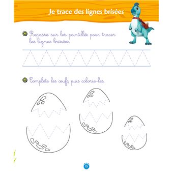 DINO RANCH - J'apprends les grandes lettres - Moyenne Section