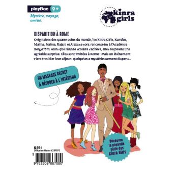 Kinra Girls - Destination Mystère - Disparition à Rome  - Tome 1