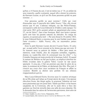 Sacha Guitry en Normandie