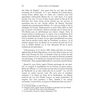 Sacha Guitry en Normandie