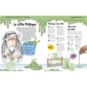 Expériences poisseuses et puantes