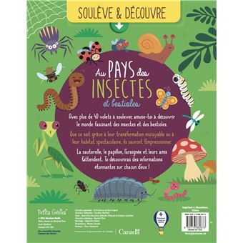 Soulève et découvre - Au pays des insectes et bestioles