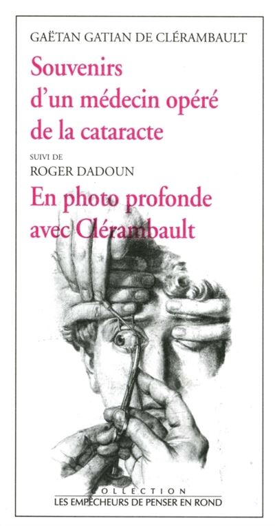 Souv.medecin opere de cataracte  en photo profonde