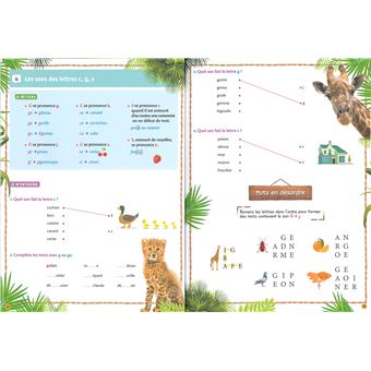 Mon cahier de CP - UNE SAISON AU ZOO