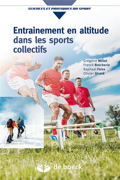 Entraînement en altitude dans les sports collectifs - Franck Brocherie - broché