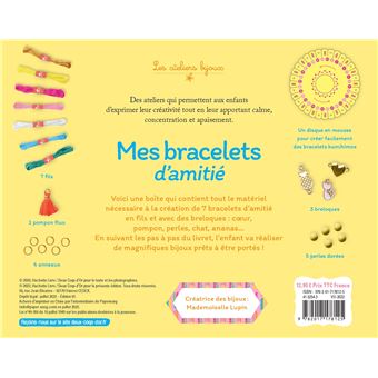 Mes bracelets d'amitié - coffret avec accessoires
