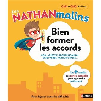 Bien former les accords CM1 et CM2 - Les Nathan malins