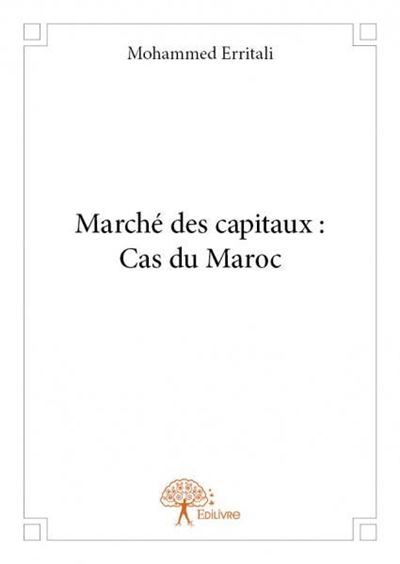 Marché des capitaux : cas du Maroc