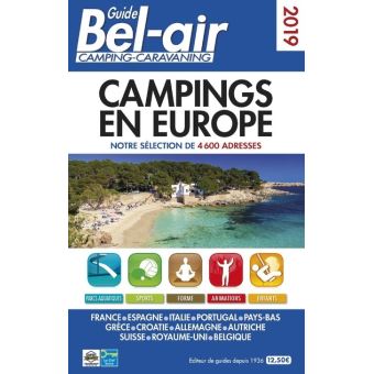 Guide Bel-Air Campings en Europe 2019