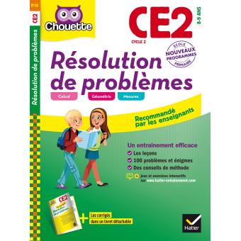 Resolution De Problemes Ce2 Cycle 2 Workbook Cahier D Entrainement Broche Geraldine Collette Collectif Achat Livre Fnac