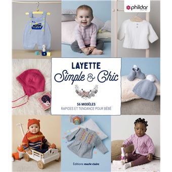 Layette Simple Chic Broche Phildar Achat Livre Fnac