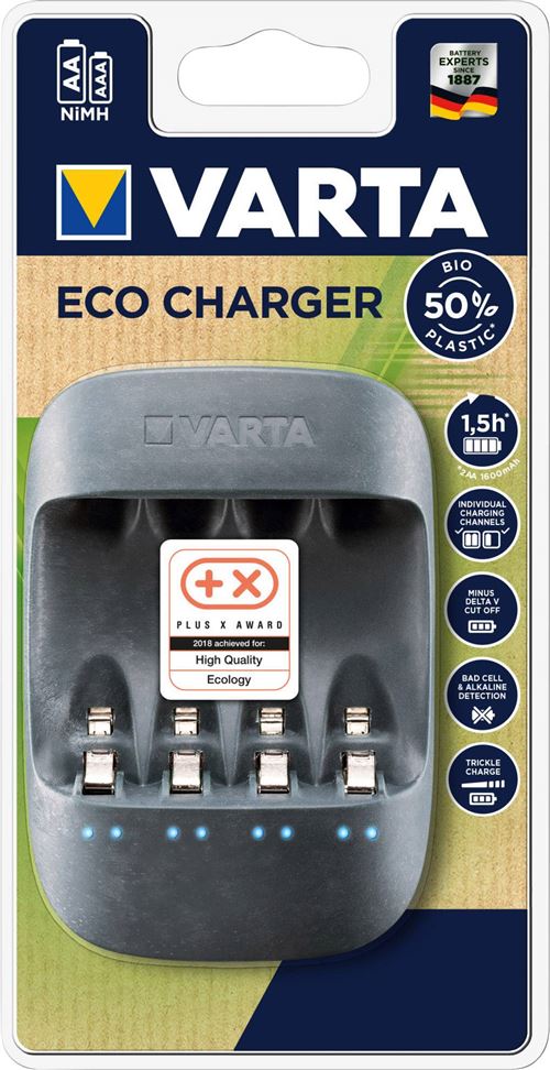Chargeur de piles Varta Eco Charger