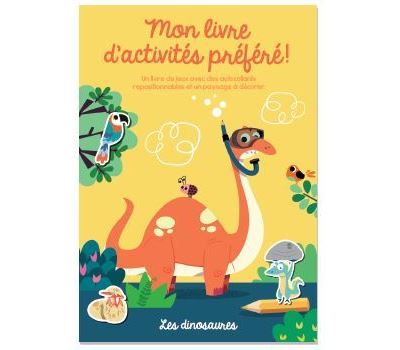 Livre d'activites prefere ! (mon) les dinosaures