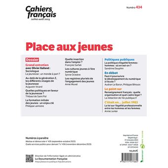 Place aux jeunes