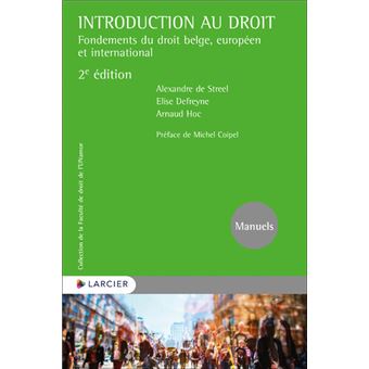 Introduction au droit - Fondements du droit belge, européen et international