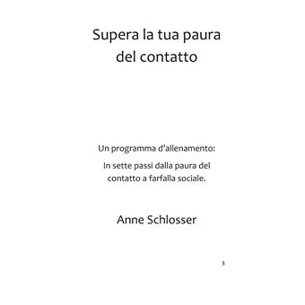 Supera la tua paura del contatto