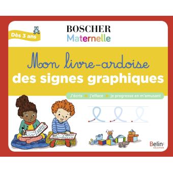Mon livre-ardoise des signes graphiques
