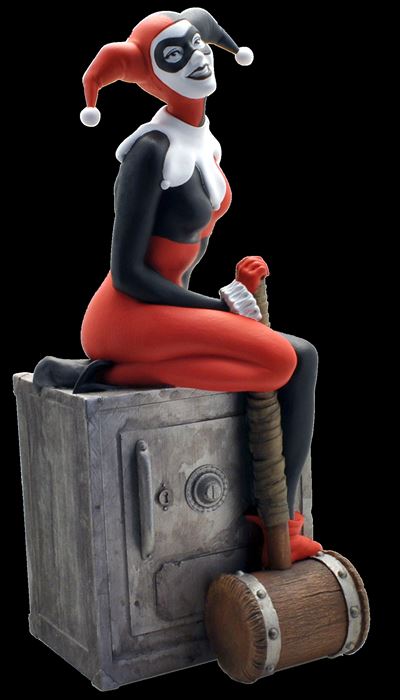 Tirelire DC Comics Harley Quinn sur Coffre-Fort