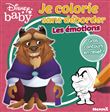 Disney Baby Je colorie sans déborder - Les émotions (La Bête et Grincheux)