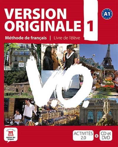 Version originale a1 - livre de l'eleve + cd + dvd