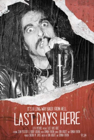 Last days here DVD