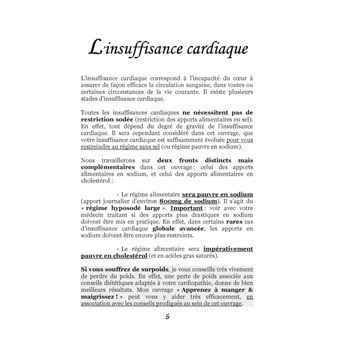 Quelle alimentation pour l'insuffisance cardiaque ?