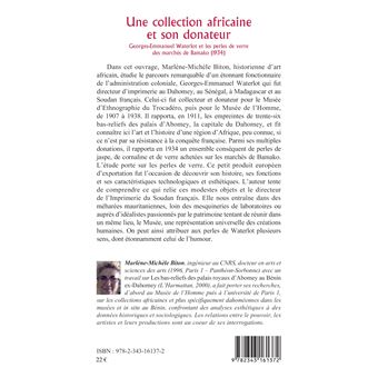 Une collection africaine et son donateur