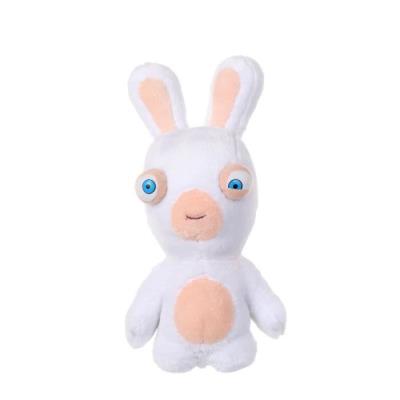 PELUCHE 18CM LAPINS CRETINS BOUCHE FERME