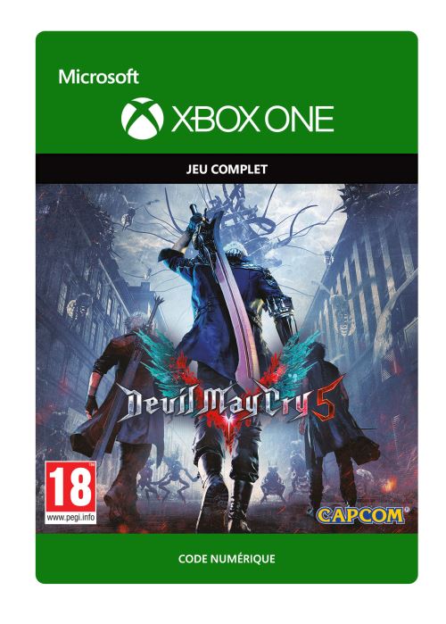 Code de téléchargement Devil May Cry 5 Xbox One