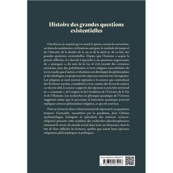 Histoire des grandes questions existentielles