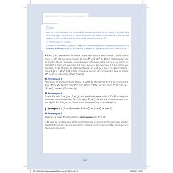 Mathématiques appliquées et Informatique 1re année