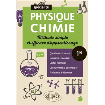 Spé Physique-chimie - Première - Méthode simple et efficace d'apprentissage